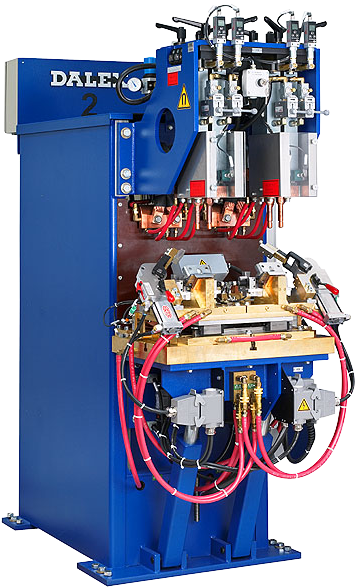 Leistungsstarkes Rollennahtschweißen mit DALEX Industriemaschinen